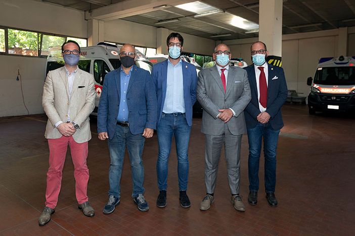 Il presidente del Consiglio regionale Allasia in visita alla sede della Croce rossa: &quot;Esercito del bene fondamentale&quot;