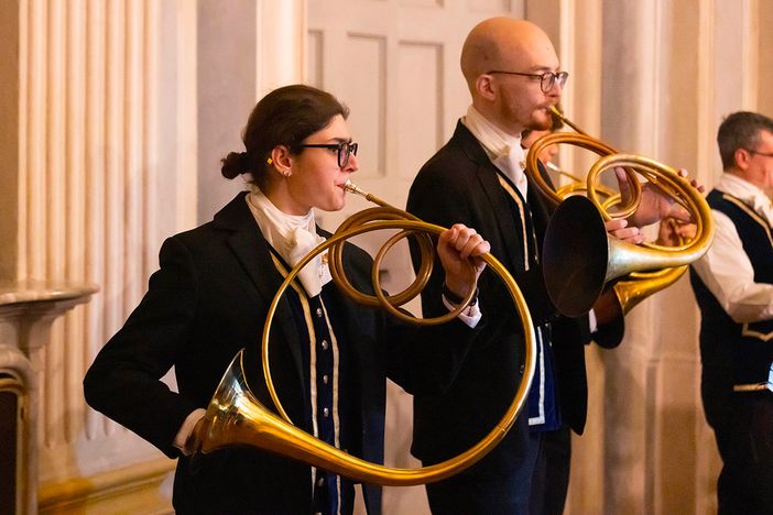 Il corno barocco accoglie la primavera: l'Accademia di Sant’Uberto alla Palazzina di Caccia di Stupinigi