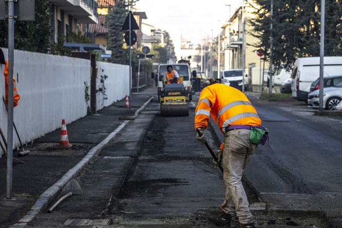lavori strade collegno