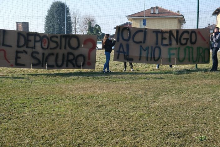 immagini della manifestazione no nucleare di domenica 17 gennaio