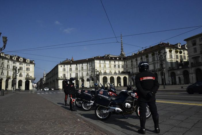moto dei carabinieri