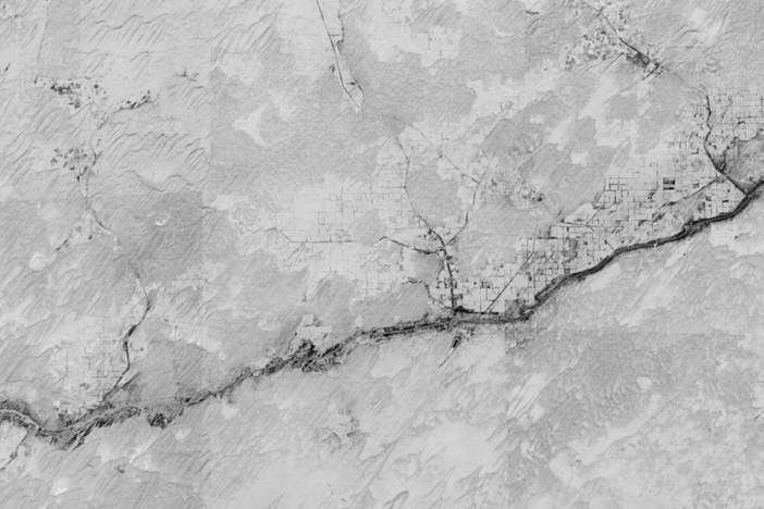 In foto un rendering dell'opera di Iadema