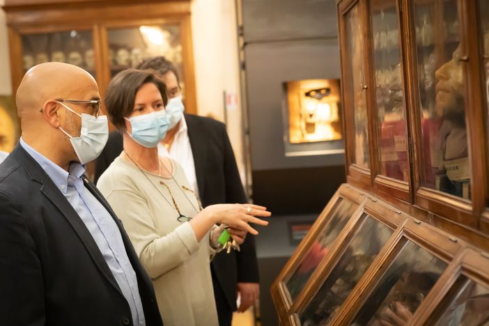 Lombroso, Allasia visita il Museo per spegnere le polemiche Lombroso, Allasia visita il Museo per spegnere le polemiche