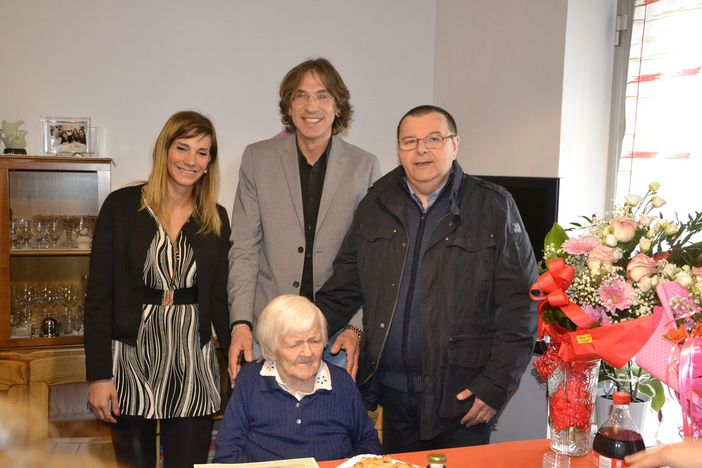 La arzilla nonnina di 103 anni di Nichelino