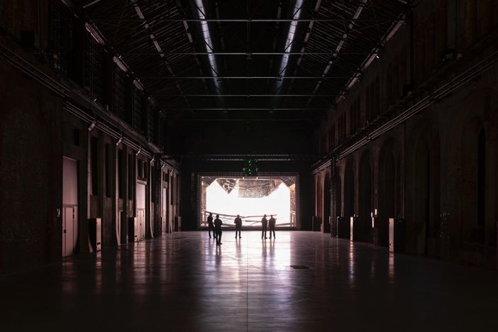 Interno delle Ogr Interno delle Ogr