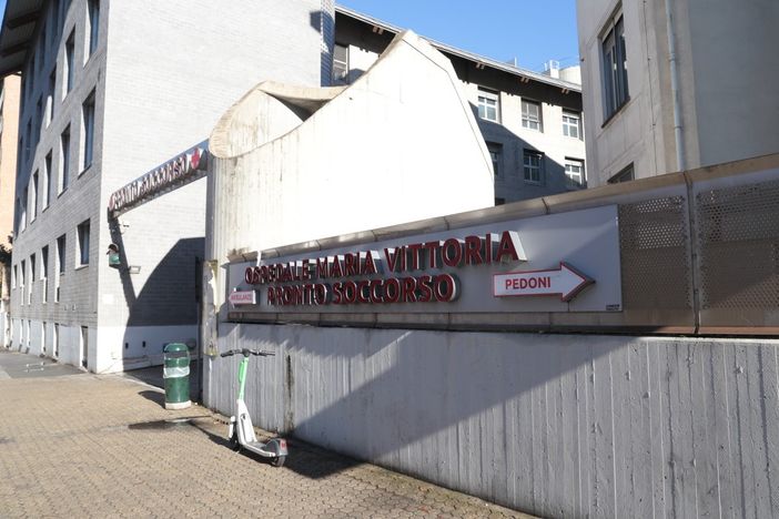 Una immagine di archivio dell'ospedale Maria Vittoria