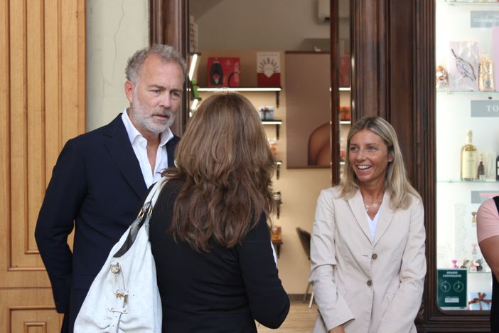 Paolo Damilano durante un sopralluogo in via Po Paolo Damilano durante un sopralluogo in via Po