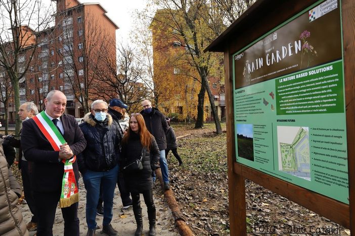 inaugurazione rain garden