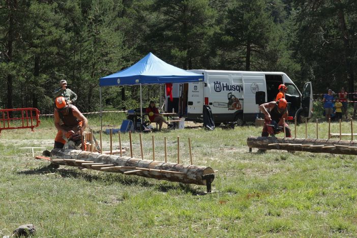 In Piemonte la sfida tra i migliori boscaioli d'Italia: ecco cosa sta succedendo alla Fiera Boster di Oulx [VIDEO]