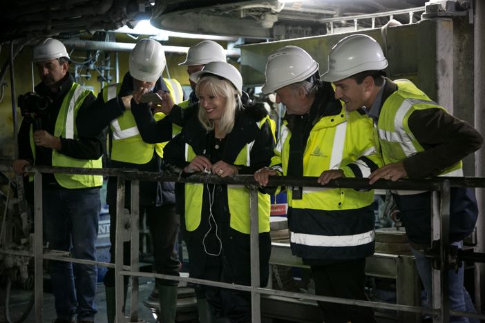 Tav, Radicova visita il cantiere: &quot;Uno stop sarebbe lo scenario peggiore&quot;