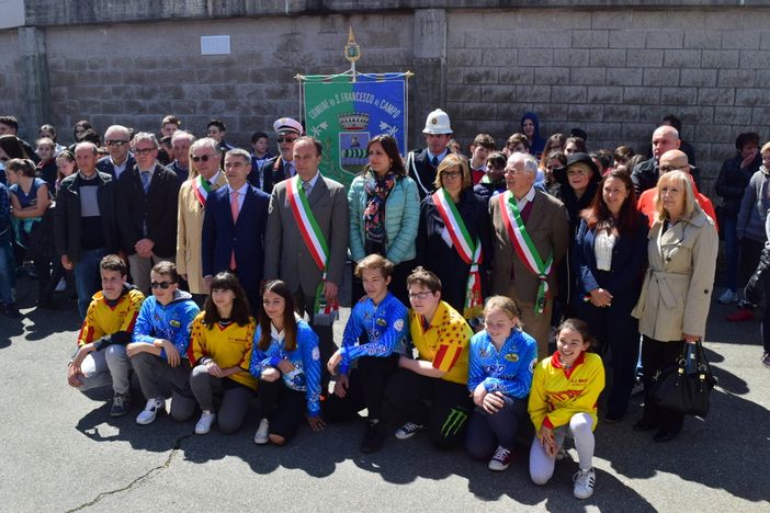 Inaugurato il Centro Polisportivo "Francone" di San Francesco al Campo