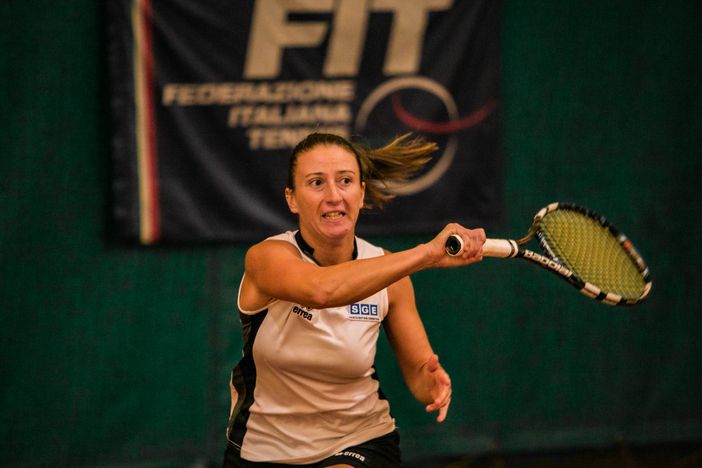 Federica Di Sarra, da molte stagioni una delle bandiere dell'US Tennis Beinasco Federica Di Sarra, da molte stagioni una delle bandiere dell'US Tennis Beinasco