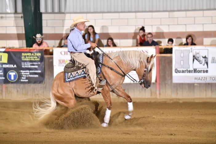 Dal 2 al 7 luglio, al Centro Ippico “La peschiera” di Caluso il Campionato Italiana a squadre di Reining