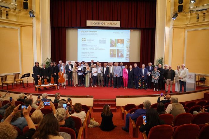 Torna il Premio Letterario Internazionale Casinò di Sanremo Antonio Semeria Torna il Premio Letterario Internazionale Casinò di Sanremo Antonio Semeria