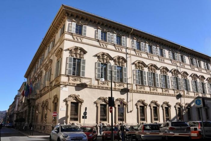 Foto d'archivio di Palazzo Lascaris Foto d'archivio di Palazzo Lascaris