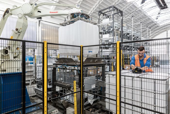 Macchinari per la produzione di packaging industriale