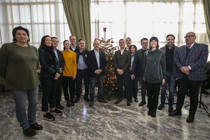 Si accende il Natale a Palazzo Lascaris