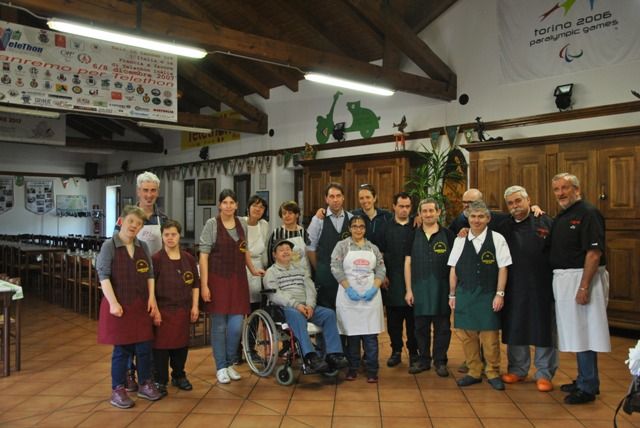 A Giaveno i ragazzi diversamente abili diventano cuochi e camerieri