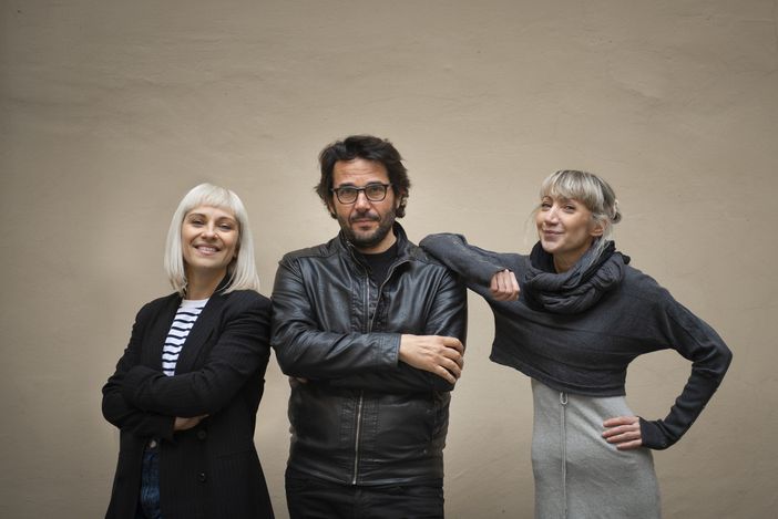 In foto Nicola D. Angerame, Francesca Canfora e Laura Tota