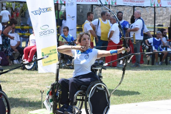 La torinese Elisabetta Mijno (Fiamme Azzurre/Arcieri delle Alpi)