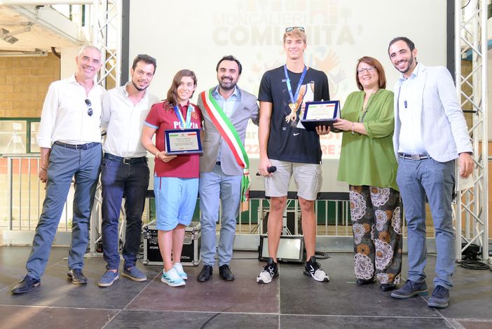 Alessandro Miressi e Carlotta Gilli moncalieresi dell'anno (FOTO)