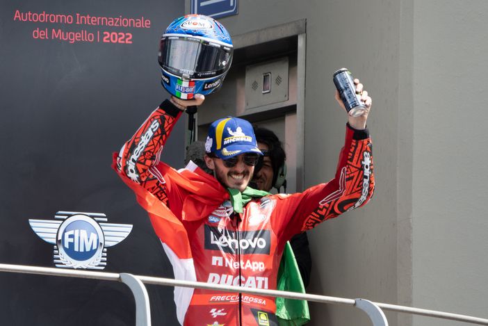 Pecco Bagnaia vince al Mugello Pecco Bagnaia vince al Mugello