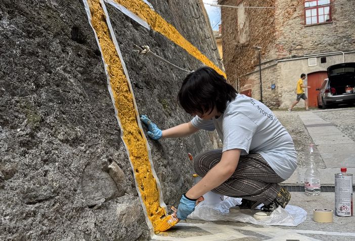 I lavori per il mancorrente I lavori per il mancorrente