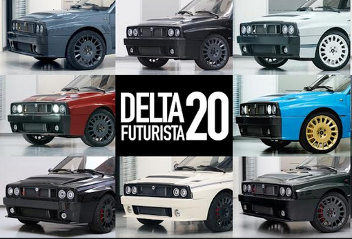 Podium Advanced Technologies di Pont Saint Martin ha completato la ventesima Lancia Delta Futurista Podium Advanced Technologies di Pont Saint Martin ha completato la ventesima Lancia Delta Futurista