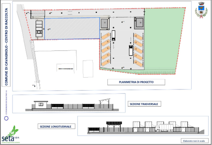 Il progetto del nuovo centro di raccolta Il progetto del nuovo centro di raccolta