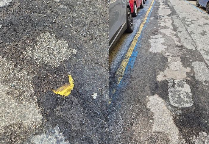 Buche nel centro di Torino. Firrao: &quot;Seppellito anche sacchetto di plastica sotto l'asfalto&quot;