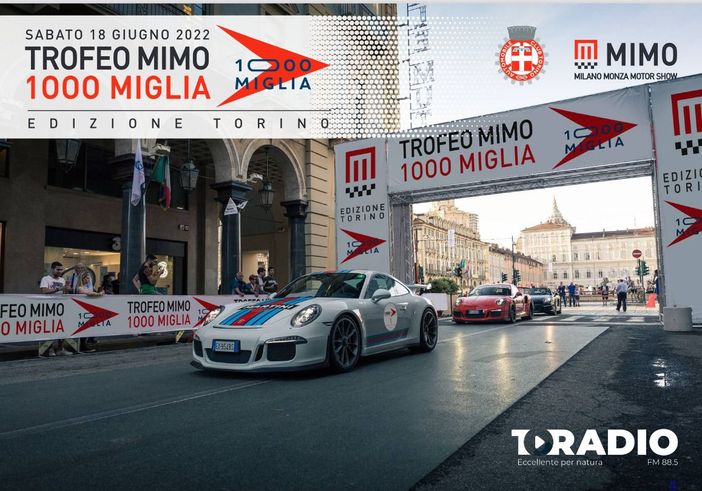 Trofeo Mille Miglia, Toradio sabato racconterà la tappa torinese Trofeo Mille Miglia, Toradio sabato racconterà la tappa torinese