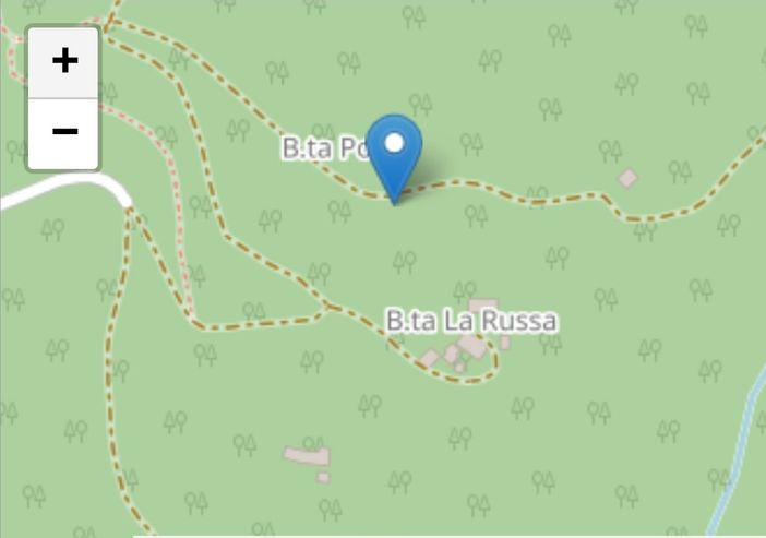 La localizzazione dell'Ingv