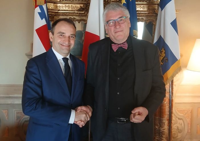 Il sindaco Lo Russo e il commissario Schael