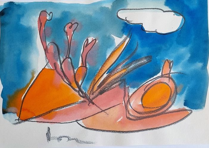 Un quadro di Massimo Tosco Un quadro di Massimo Tosco