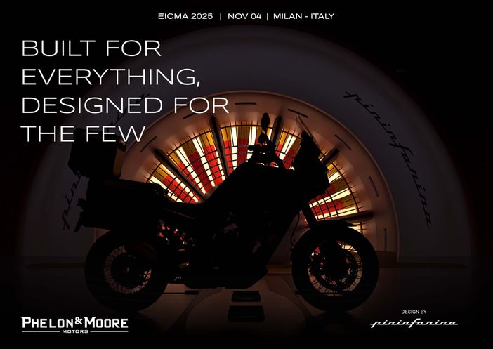 La nuova moto Phelon &amp; Moore griffata da Pininfarina