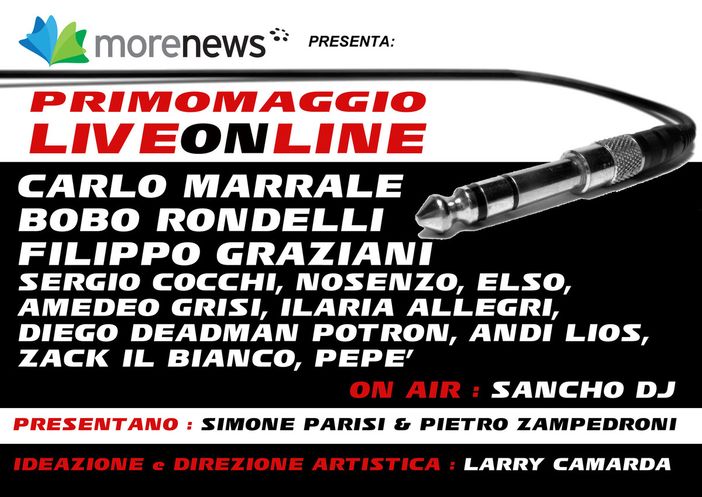 LiveOnLine: il concerto del Primo Maggio in diretta su tutti i giornali del gruppo MoreNews (Il trailer) [VIDEO]