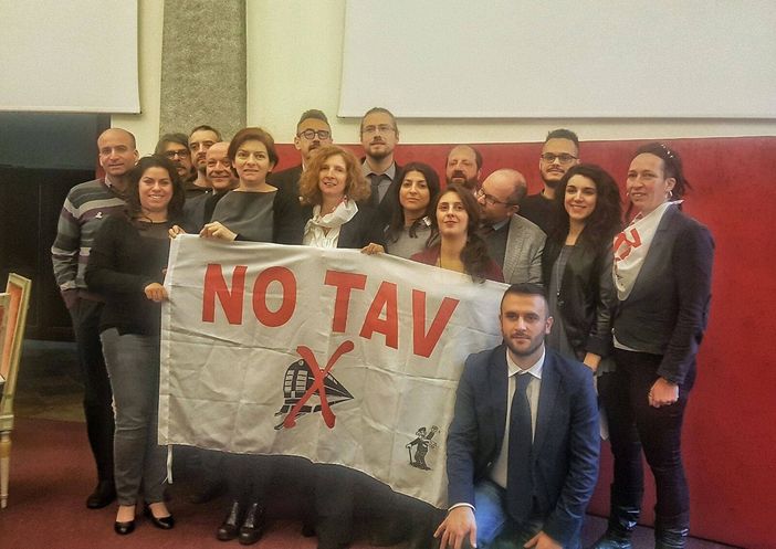 foto del gruppo storico del M5S