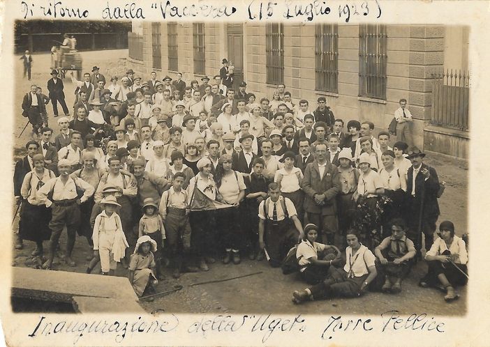 Lo scatto in occasione dell’apertura del Cai Uget