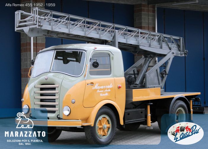 Camion storici, la 'Collezione Marazzato' presenta l'Alfa Romeo 455