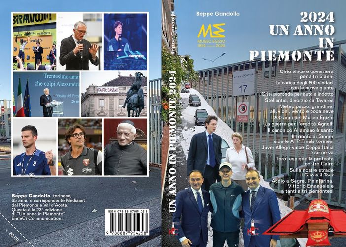 Con "Un anno in Piemonte" il 2024 in pillole di Beppe Gandolfo