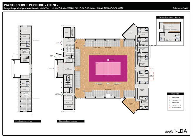 Oggi la presentazione del nuovo Palazzetto dello Sport di Settimo Oggi la presentazione del nuovo Palazzetto dello Sport di Settimo