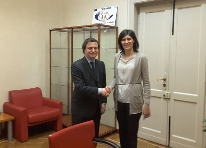 Il console italiano a Osaka ricevuto dalla sindaca Appendino a Palazzo Civico Il console italiano a Osaka ricevuto dalla sindaca Appendino a Palazzo Civico