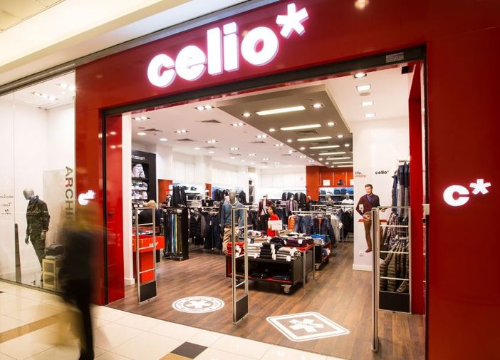 negozio celio - foto di archivio