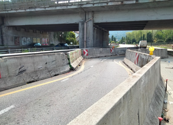 cantiere diga del pascolo