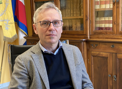 Il sindaco di San Raffaele Ettore Mantelli