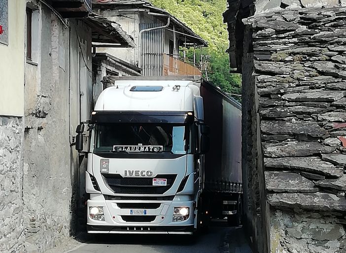 Partono i lavori per allargare la provinciale 1 &quot;delle Valli di Lanzo&quot; in frazione Voragno a Ceres