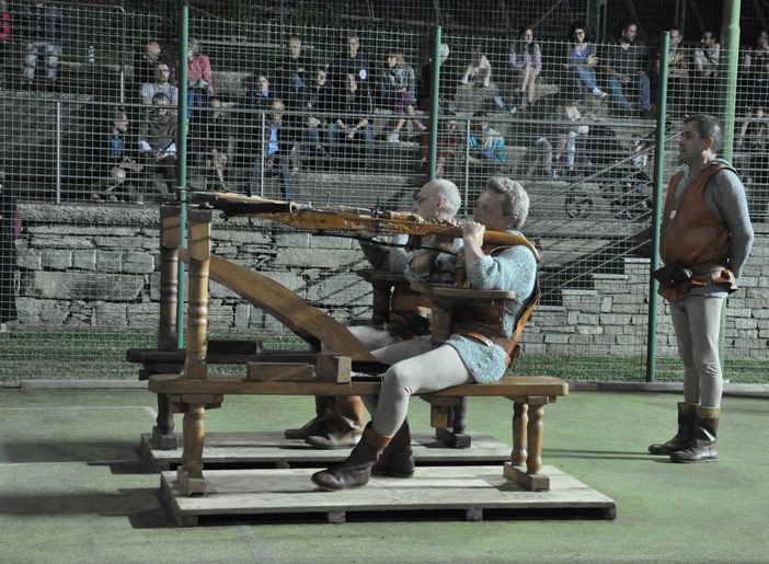 Balestrieri in postazione