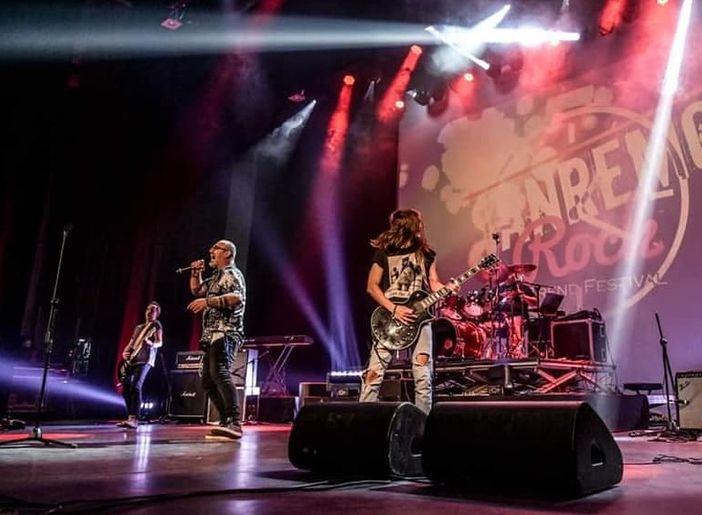 gli i-dea a sanremo rock