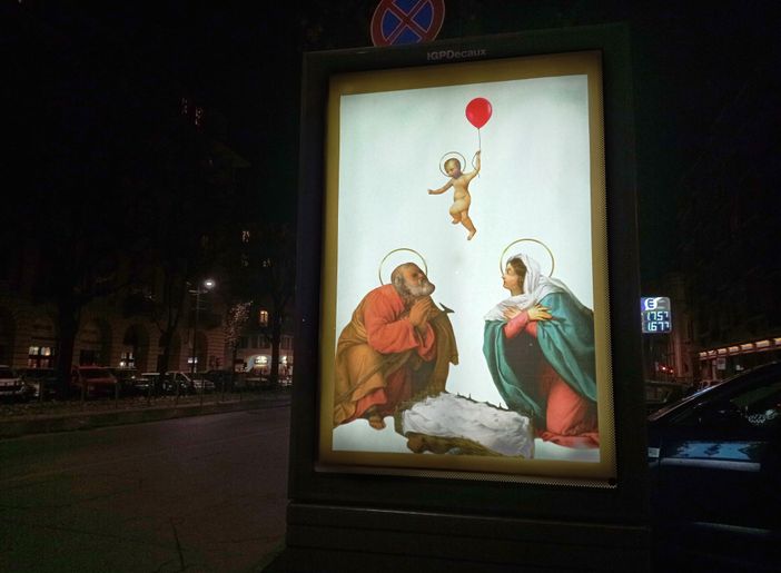 raffigurazione della natività insolita
