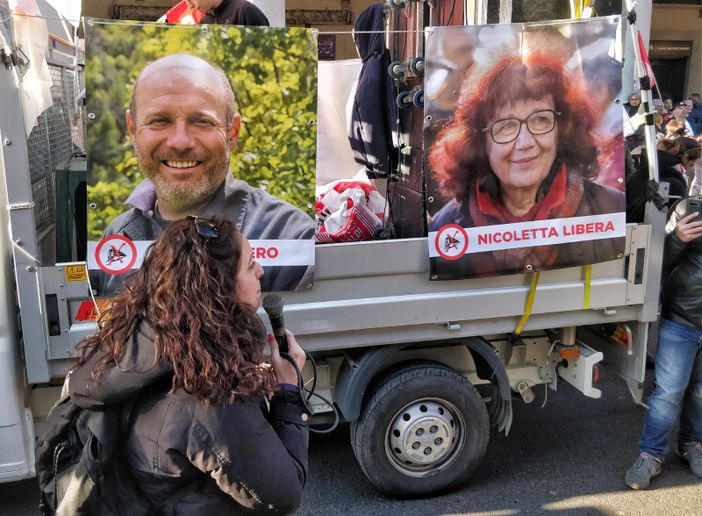 Corteo No Tav a Torino: migliaia in piazza per Nicoletta Dosio